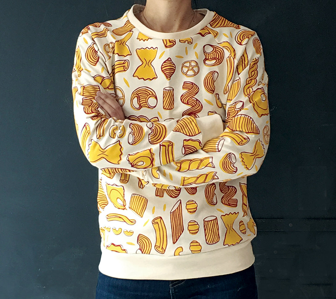 Pasta sweatshirt adult sizes