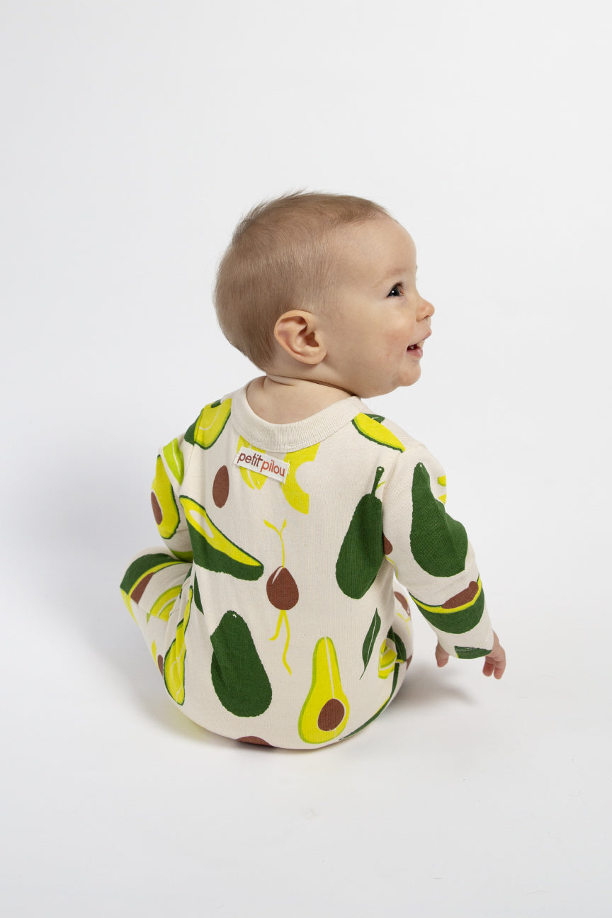 Avocado Snapsuit – petitpilou - Main Image