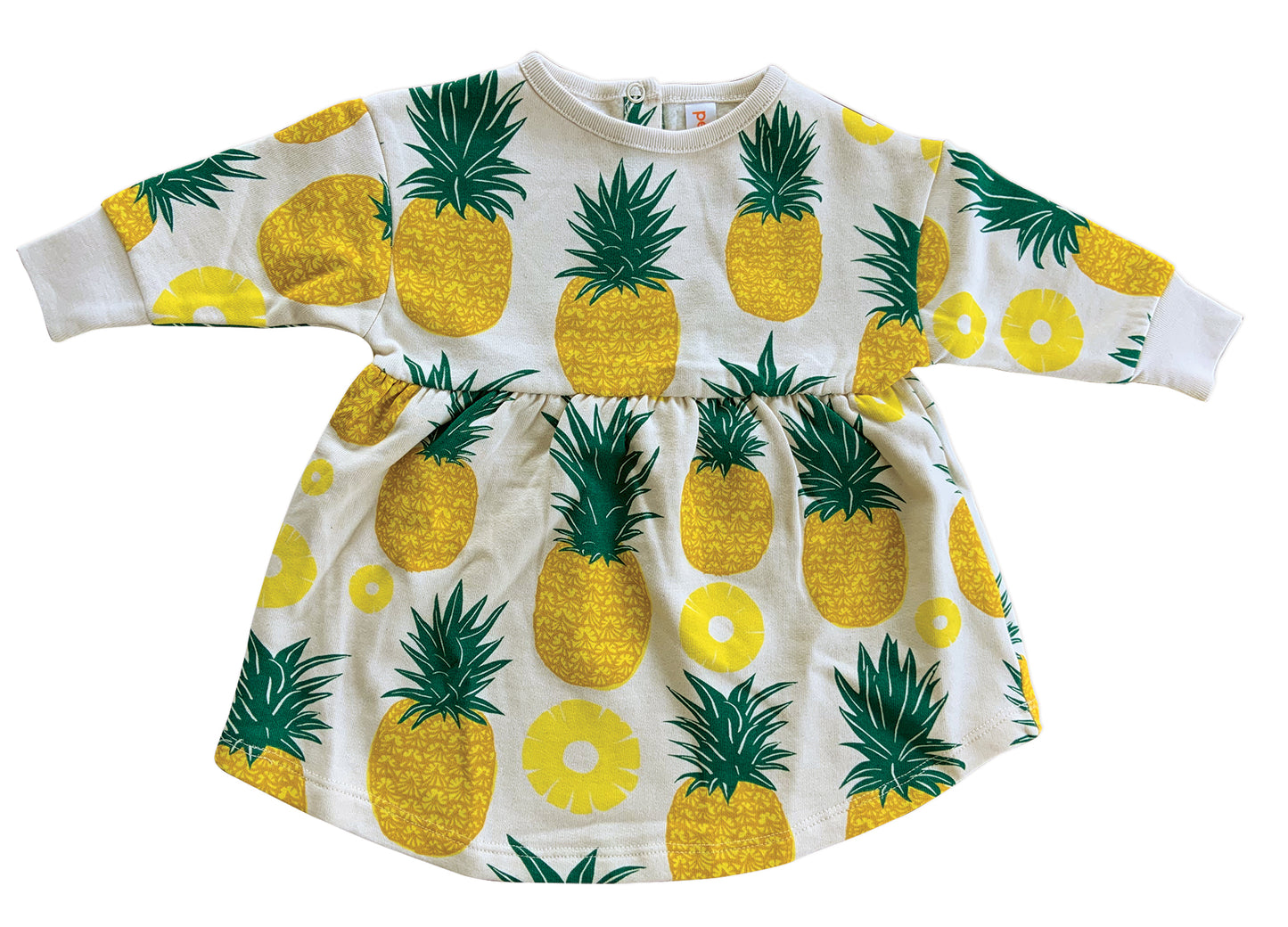 Pineapple Sweatshirt Dress