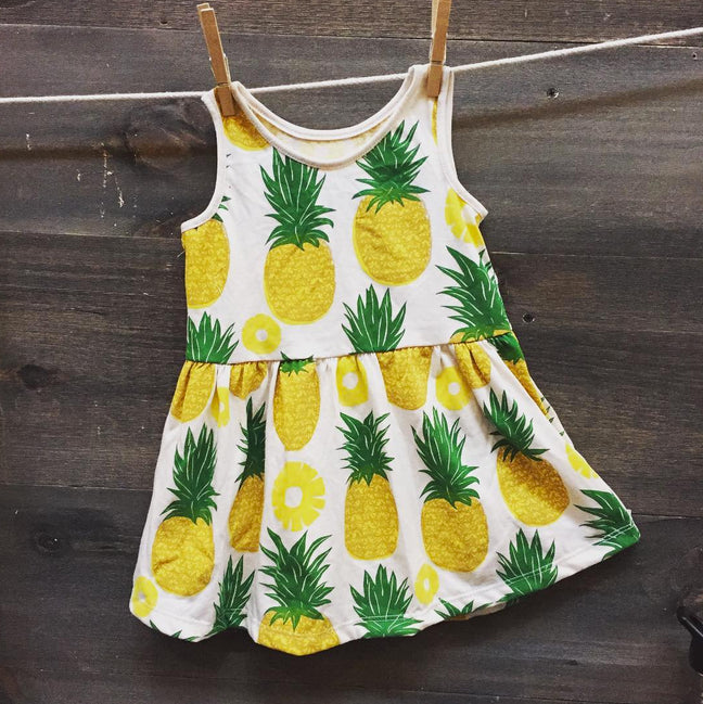 Pineapple dress – petitpilou