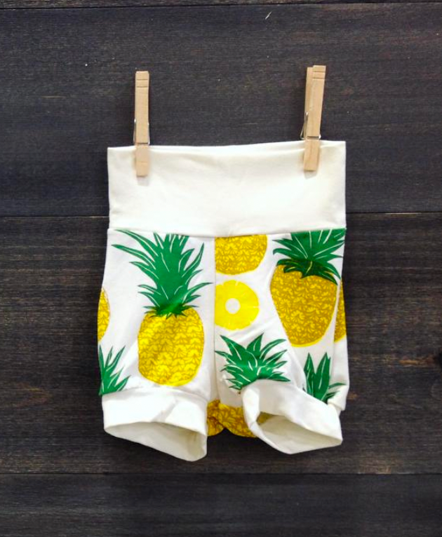 Pineapple shorts